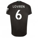 Maglia Liverpool NO.6 Lovren Terza 2019 2020 Nero