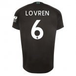 Maglia Liverpool NO.6 Lovren Terza 2019 2020 Nero