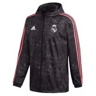 Giacca a vento Real Madrid 2021 2022 Nero Rosa