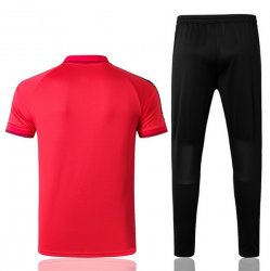 Polo Set Completo Real Madrid 2019 2020 Rosso Nero Polo Set Completo Real Madrid 2019 2020 Rosso Nero