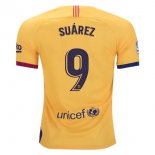 Maglia Barcellona NO.9 Suarez Away 2019 2020 Giallo