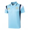 Polo Manchester City 2024 2025 Blu Polo Manchester City 2024 2025 Blu