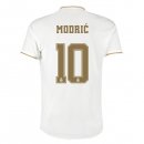 Maglia Real Madrid NO.10 Modric Home 2019 2020 Bianco