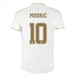 Maglia Real Madrid NO.10 Modric Home 2019 2020 Bianco
