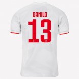 Maglia Juventus NO.13 Danilo Away 2019 2020 Grigio Bianco