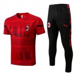 Maglia AC Milan Set Completo 2022 2023 Rosso