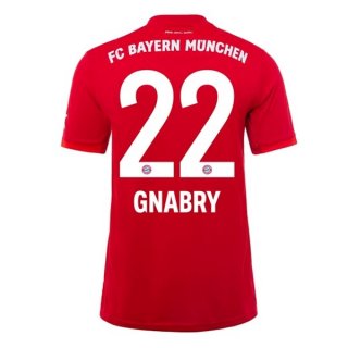 Maglia Bayern Munich NO.22 Gnabry Away 2019 2020 Bianco