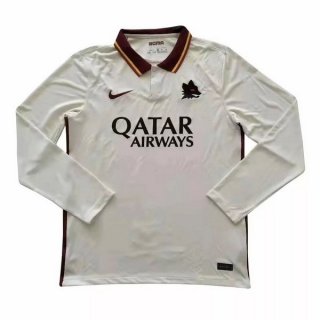 Thailandia Maglia As Roma Away ML 2020/2021 Bianco