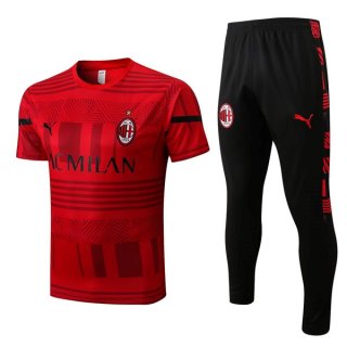 Maglia AC Milan Set Completo 2022 2023 Rosso