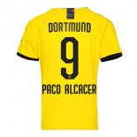 Thailandia Maglia Borussia Dortmund NO.9 Paco Alcacer Home 2019 2020 Giallo Thailandia Maglia Borussia Dortmund NO.9 Paco Alcacer Home 2019 2020 Giallo