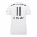 Maglia Bayern Munich NO.11 Cuisance Away 2019 2020 Bianco Maglia Bayern Munich NO.11 Cuisance Away 2019 2020 Bianco