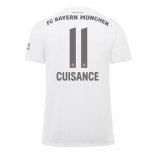 Maglia Bayern Munich NO.11 Cuisance Away 2019 2020 Bianco Maglia Bayern Munich NO.11 Cuisance Away 2019 2020 Bianco