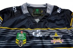 Thailandia Maglia Cowboys Home 2017 2018 Blu