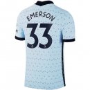 Maglia Chelsea NO.33 Emerson Away 2020 2021 Blu