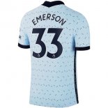 Maglia Chelsea NO.33 Emerson Away 2020 2021 Blu