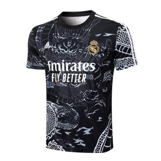 Maglia Formazione Real Madrid 2024 2025 Nero