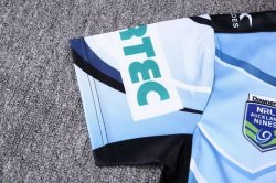 Thailandia Maglia Cronulla Sharks 2017 2018 Blu Thailandia Maglia Cronulla Sharks 2017 2018 Blu