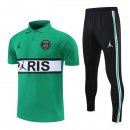 Polo Paris Saint Germain Set Completo 2022 2023 Verde Polo Paris Saint Germain Set Completo 2022 2023 Verde