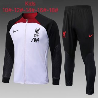 Bambino Giacca Liverpool 2022 2023 Bianco Nero