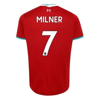 Maglia Liverpool NO.7 Milner Home 2020 2021 Rosso