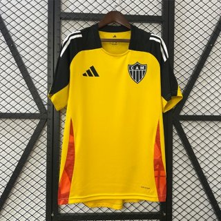 Thailandia Maglia Atlético Mineiro Pre-Match 2025 2026 Giallo