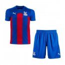 Maglia Crystal Palace Home Bambino 2020 2021 Rosso Blu