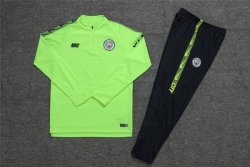Felpa Manchester City 2019 2020 Verde Fluorescente