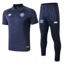 Polo Set Completo Paris Saint Germain 2019 2020 Blu