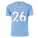 Maglia Manchester City NO.26 Mahrez Home 2019 2020 Blu Maglia Manchester City NO.26 Mahrez Home 2019 2020 Blu
