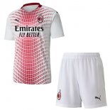 Maglia AC Milan Away Bambino 2020 2021 Bianco