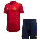 Maglia Spagna Home Bambino 2020 Rosso Maglia Spagna Home Bambino 2020 Rosso