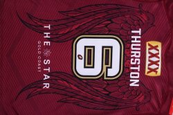 Thailandia Maglia Thurston QLD Maroons 2017 2018 Rosso