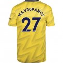Maglia Arsenal NO.27 Mavropanos Away 2019 2020 Giallo