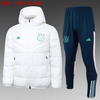 Piumino Ajax Set Completo 2024 2025 Bianco