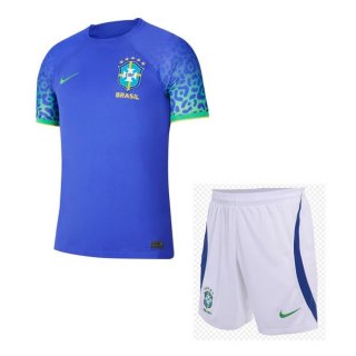 Maglia Brasile Away Bambino 2022 2023