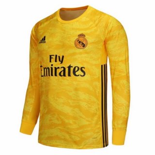 Maglia Real Madrid Home ML Portiere 2019 2020 Giallo