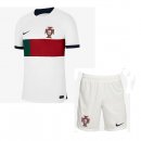 Maglia Portogallo Away Bambino 2022 2023 Maglia Portogallo Away Bambino 2022 2023