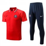 Polo PSG Set Completo 2022 2023 Rosso