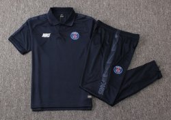 Polo Set Completo Paris Saint Germain 2019 2020 Blu