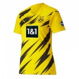 Maglia Borussia Dortmund Home Donna 2020 2021 Giallo