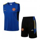 Maglia Manchester United Senza Maniche 2022 Blu Maglia Manchester United Senza Maniche 2022 Blu