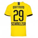 Thailandia Maglia Borussia Dortmund NO.29 Schmelzer Home 2019 2020 Giallo Thailandia Maglia Borussia Dortmund NO.29 Schmelzer Home 2019 2020 Giallo