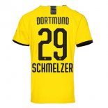 Thailandia Maglia Borussia Dortmund NO.29 Schmelzer Home 2019 2020 Giallo Thailandia Maglia Borussia Dortmund NO.29 Schmelzer Home 2019 2020 Giallo