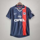 Thailandia Maglia Paris Saint Germain Away Retro 2001 2002 Thailandia Maglia Paris Saint Germain Away Retro 2001 2002