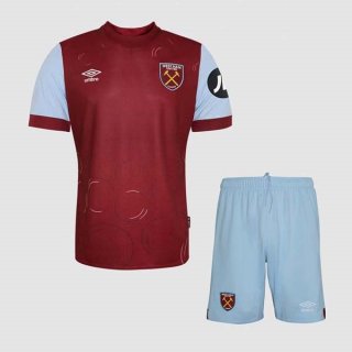 Maglia West Ham Home Bambino 2023 2024