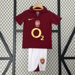 Maglia Arsenal Home Retro Bambino 2005 2006 Maglia Arsenal Home Retro Bambino 2005 2006
