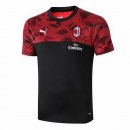 Maglia di Formazione AC Milan 2019 2020 Nero Rosso Maglia di Formazione AC Milan 2019 2020 Nero Rosso
