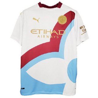 Thailandia Maglia Manchester City Speciale 2021 2022 Bianco