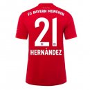 Maglia Bayern Munich NO.21 Hernández Home 2019 2020 Rosso Maglia Bayern Munich NO.21 Hernández Home 2019 2020 Rosso