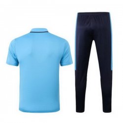 Polo Set Completo Marseille 2020 2021 Blu Polo Set Completo Marseille 2020 2021 Blu